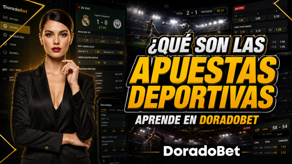 Aprende sobre las apuestas deportivas y gana con Doradobet.