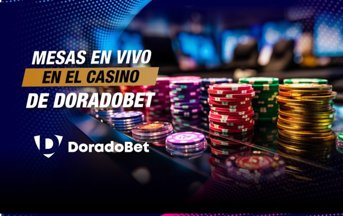 Mesas en vivo del casino online de Doradobet.