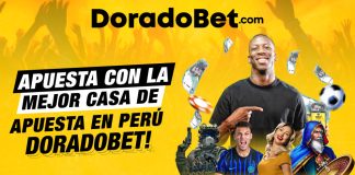 Mejor casa de apuestas en Perú: Doradobet Plataforma de Doradobet apuestas Perú mostrando apuestas deportivas y casino online en una de las mejores casas de apuestas en Perú.