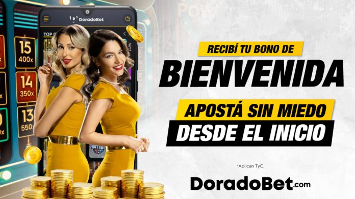 ¡Gana con el bono de bienvenida DoradoBet! Deposita 4.000 CRC, recibe 12.000 CRC en apuesta gratis + 30 giros gratis en slots. ¡Apuesta ya en Doradobet!