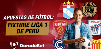 Apuestas de fútbol Doradobet: Fixture Liga 1 de Perú