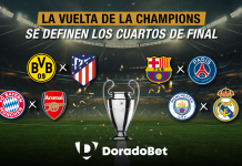 Cuartos de final de la Champions: Manchester City vs Real Madrid, Barcelona vs PSG, Bayern vs Arsenal y Dortmund vs Atlético de Madrid