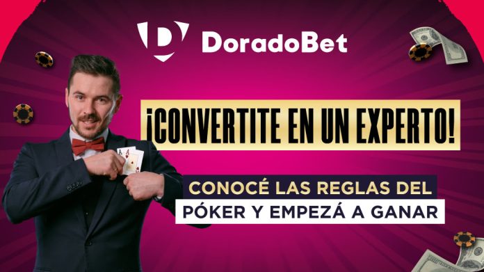 Descubre las reglas de poker, jerarquía de manos y estrategias para ganar en Doradobet Costa Rica.