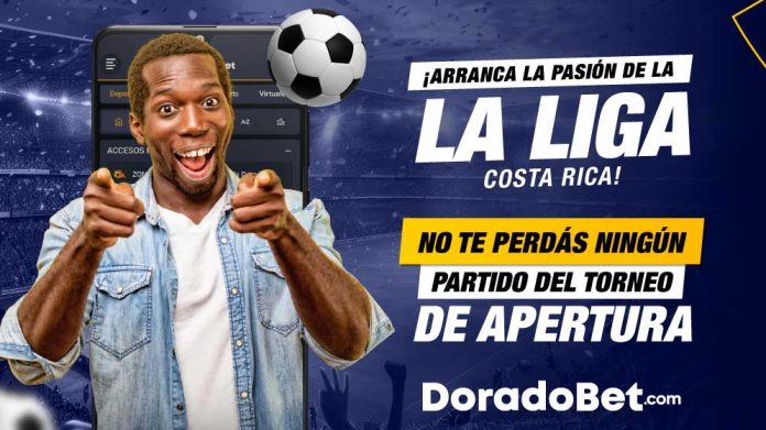 Apuestas del Torneo de Apertura en Doradobet Costa Rica con las mejores cuotas y mercados de la fecha 1 de la Liga de fútbol de Costa Rica.