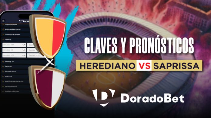 claves y pronósticos del partido Herediano vs Saprissa en la Liga Promerica con DoradoBet Costa Rica