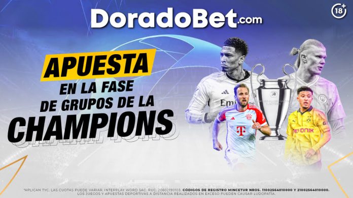 Fases de la Champions League 2024/25. Sorteo, calendario completo y consejos para apostar en DoradoBet, la casa de apuestas Perú