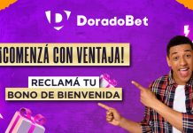 Bonos de bienvenida de DoradoBet Costa Rica: 100% de tu recarga y 30 giros gratis en casino online.