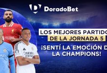 Calendario de la quinta fecha de Champions League 2024 con los partidos destacados y equipos favoritos, incluyendo Barcelona, Liverpool y Real Madrid.