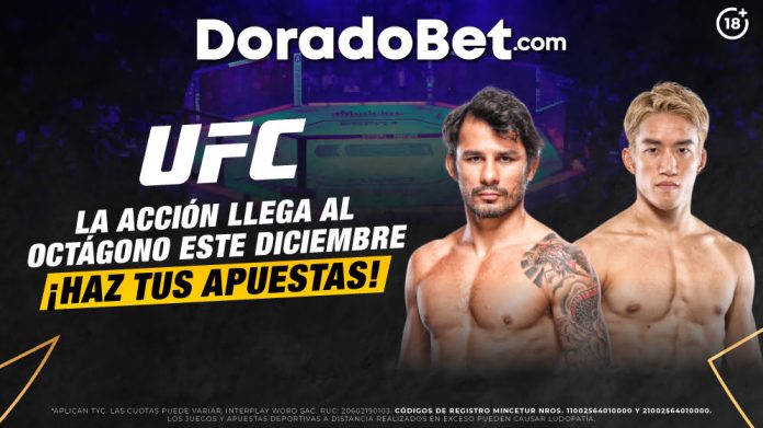 Alexandre Pantoja y Kai Asakura frente a frente en UFC 310, 7 de diciembre.