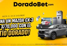 Participa del Sorteo Virtual Tómbola Tío Dorado compite por grandes premios en DoradoBet casino peru.