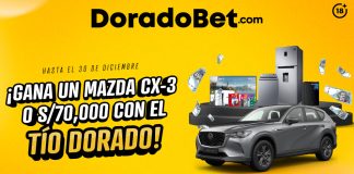 Participa del Sorteo Virtual Tómbola Tío Dorado compite por grandes premios en DoradoBet casino peru.