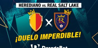 Apuesta en línea en DoradoBet, la mejor casa de apuestas en Costa Rica para la Copa de Campeones Concacaf, Herediano vs Real Salt Lake y Saprissa vs Whitecaps