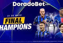 Final de la Champions League 2025 entre PSG e Inter: apuesta y gana en DoradoBet con cuotas imperdibles y mercados exclusivos.