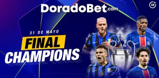 Final de la Champions League 2025 entre PSG e Inter: apuesta y gana en DoradoBet con cuotas imperdibles y mercados exclusivos.