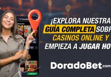 Casinos online en Guatemala con ruleta en vivo y blackjack en DoradoBet