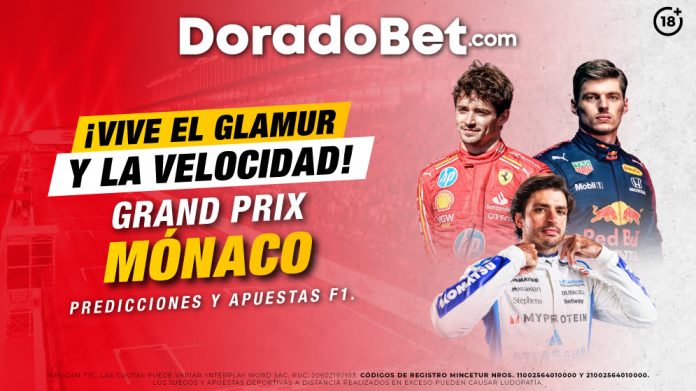 F1 GP Mónaco, ideal para apuestas deportivas en DoradoBet
