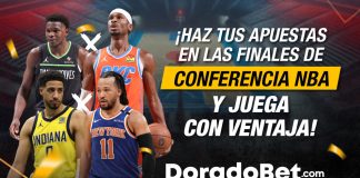 Se disputan las finales de conferencia NBA 2025 en duelos llenos de intensidad y emoción en la cancha.