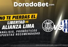 Apuesta en DoradoBet Perú al partido Alianza Lima vs. Libertad, un duelo clave en la Copa Libertadores 2025.