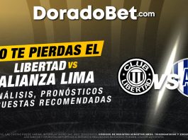 Apuesta en DoradoBet Perú al partido Alianza Lima vs. Libertad, un duelo clave en la Copa Libertadores 2025.