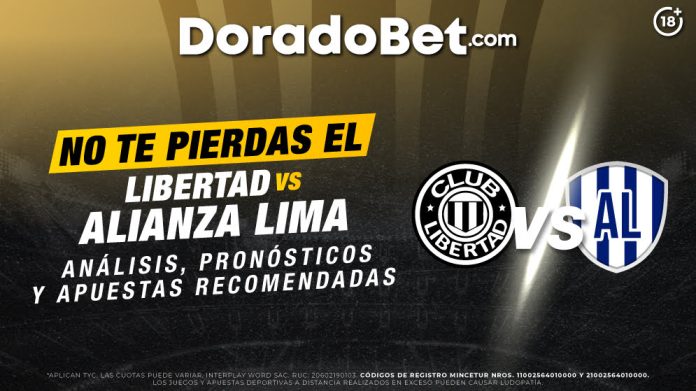 Apuesta en DoradoBet Perú al partido Alianza Lima vs. Libertad, un duelo clave en la Copa Libertadores 2025.