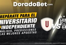 Apuesta Copa Libertadores 2025 en el duelo entre Técnico Universitario vs Independiente del Valle en la mejor casa de apuestas Perú.