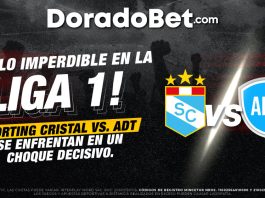El estadio Alberto Gallardo será testigo de un duelo que puede sacudir la parte alta de la Liga 1 Perú: Sporting Cristal vs. ADT, Ideal para tus apuestas deportivas en Perú con DoradoBet, tu mejor opción como casa de apuestas Perú