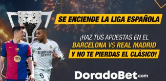 Apuestas en el Clásico FC Barcelona vs Real Madrid con DoradoBet