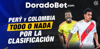 El partido de Perú vs Colombia por Eliminatorias 2026 está aquí. Revisa cuándo juega, cuotas y planteles. ¡Apuesta fútbol en Doradobet y vive la pasión!