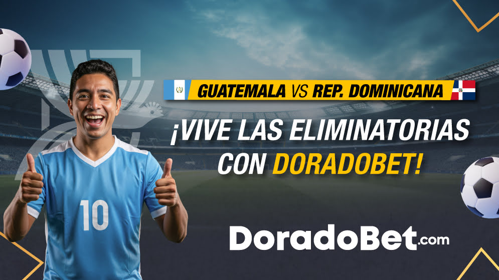 ¡Vive Guatemala vs República Dominicana en las eliminatorias 2026! Descubre convocatorias, antecedentes y mercados de apuestas en Dordobet. ¡Regístrate y apuesta hoy en la casa de apuestas de Guatemala!