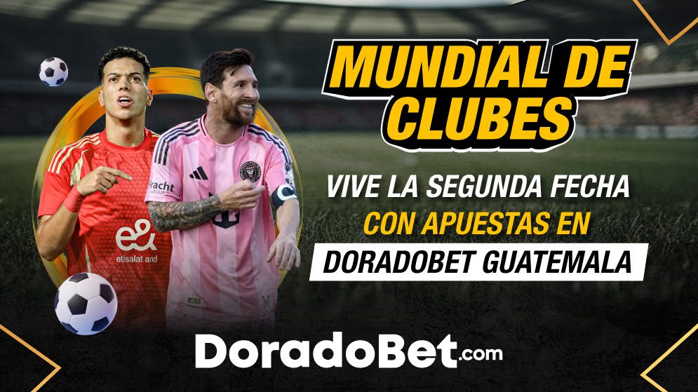 Descubre los partidos destacados de la fecha 2 del Mundial de Clubes 2025: River vs Monterrey, Real Madrid vs Pachuca y Manchester City vs Al Ain. ¡Aprovecha las mejores cuotas en Doradobet, la casa de apuestas de Guatemala!