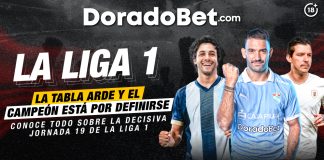 Apuestas con los mejores mercados y cuotas de la última fecha del torneo apertura Liga 1 en Doradobet. ¡Apuesta ahora en Doradobet!vv