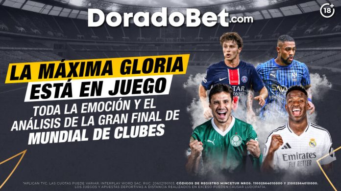 Conoce las cuotas, mercados y apuestas de la final Mundial de Clubes en Doradobet. ¡Apuesta ya!