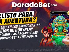 Promociones de Rubyplay en Doradobet Perú, gana mientras juegas con las mejores tragamonedas online: conoce la promoción y como ganar. ¡Registrate ya y juega!