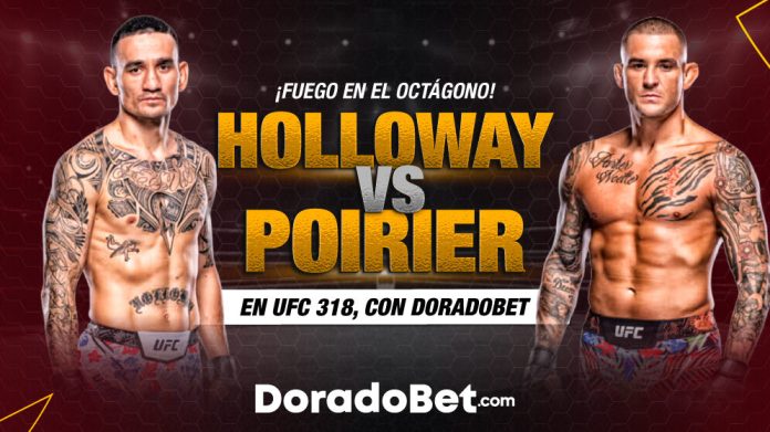 Apuestas de UFC de la pelea Max Holloway vs Dustin Power por el título de BMF: conoce cuotas, datos, el cara a cara y más. ¡Registrate ya!