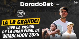 Final de Wimbledon 2025 en Doradobet: encuentra las mejores cuotas del ganador de Wimbledon. !Registrate ya!