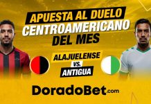 Liga Deportiva Alajuelense vs Antigua en Concacaf Central American Cup, vibrante encuentro de la Copa Centroamericana con apuestas de fútbol en Doradobet. ¡Apuesta ya!