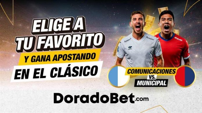 Apuestas del partido Comunicaciones FC vs Municipal en Doradobet con las mejores cuotas y mercados de Guatemala. ¡Apuesta ya!