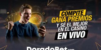Torneo live casino en Doradobet Guatemala con grandes premios en el live casino online. ¡Registrate en doradobet y gana en los mejores casinos de guatemala!