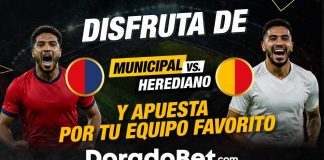 Municipal vs Herediano en Concacaf Central American Cup, vibrante encuentro de la Copa Centroamericana con apuestas de fútbol en Doradobet. ¡Apuesta ya!