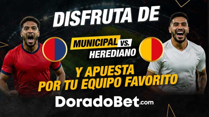 Municipal vs Herediano en Concacaf Central American Cup, vibrante encuentro de la Copa Centroamericana con apuestas de fútbol en Doradobet. ¡Apuesta ya!