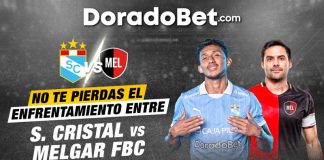 Apuestas Liga 1 de Perú del partido Sporting Cristal vs Melgar con las mejores cuotas y mercados del país en Doradobet.