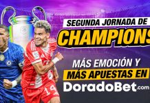 Apuestas de los partidos de la UEFA Champions League fecha 2 con los mejores mercados y cuotas del país. ¡Ingresa ya!
