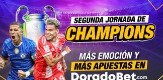 Apuestas de los partidos de la UEFA Champions League fecha 2 con los mejores mercados y cuotas del país. ¡Ingresa ya!