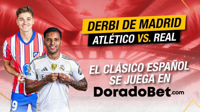 Apuestas y pronóstico del partido Atlético de Madrid vs Real Madrid en Doradobet con las mejores cuotas y mercados del país