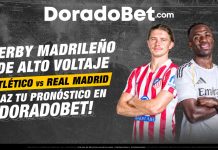 Apuestas del Atlético de Madrid vs Real Madrid en Doradobet con las mejores cuotas y pronósticos del país. ¡Ingresa ya!