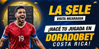 Apuestas del partido Nicaragua vs Costa Rica en Doradobet por las eliminatorias al Mundial 2026 con las mejores cuotas y mercados del país ¡Registrate ya!