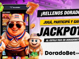 Jackpot Rellenos Dorados de DoradoBet, la mejor casa de apuestas en Costa Rica para apuestas en línea y casino slots.