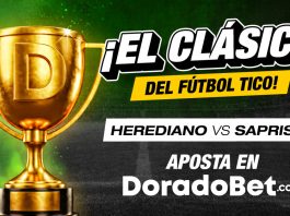 Pronósticos del partido Herediano vs Saprissa por la Liga de Costa Rica con los mejores mercados y pronósticos para hacer apuestas deportivas en Doradobet.