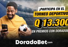 Torneo deportivas DoradoBet Guatemala con premios de 13,300 GTQ