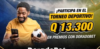 Torneo deportivas DoradoBet Guatemala con premios de 13,300 GTQ